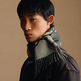 【Anyone more】[Scarf set] Mellan Dot Muffler Frill T Set any-mors-scarf--394809T 01-
